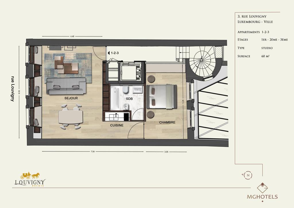 Relais Louvigny Apartment ลักเซมเบิร์ก ภายนอก รูปภาพ